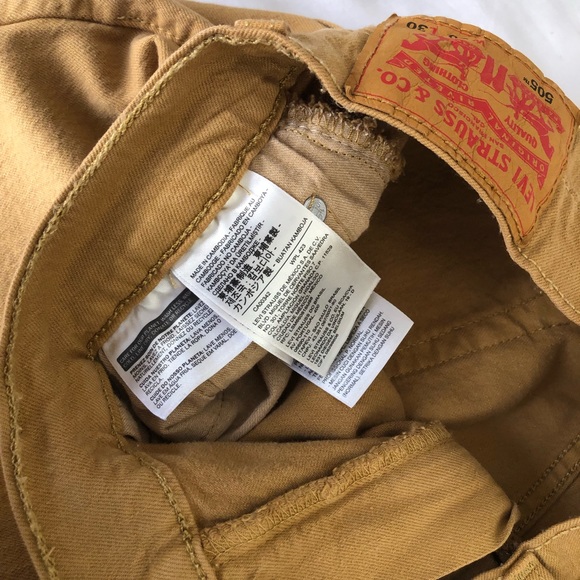 Levi Mustard Jeans W30 L30 - Picture 5 of 8